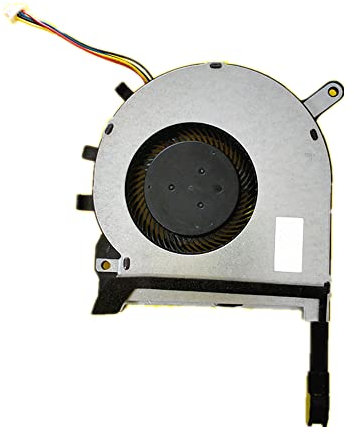 fqparts Laptop CPU Refroidissement Ventilateur de Refroidissement pour ASUS for TUF Gaming A17 FA706IC FA706IU FA706QE FA706QM FA706QR Noir