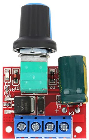 5V-28V PWM Motor Controller - 5A PWM DC Motor Drehzahlregler Steuerschalter Controller Volt Regler LED Dimmer