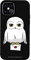 Personalaizer iPhone 12-12 Pro Harry Potter Hedwig, Schwarz