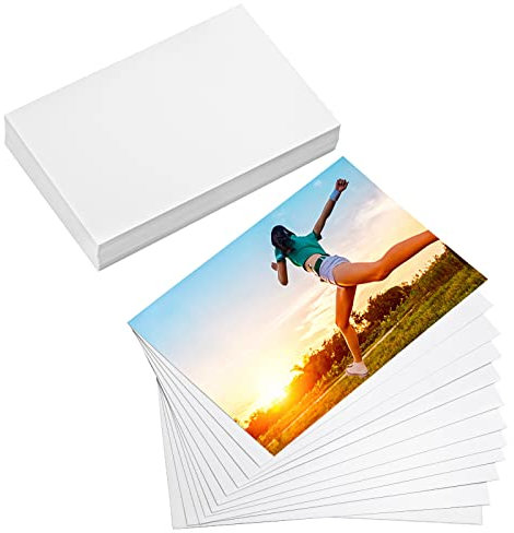 120 Blatt Fotopapier, glänzend, 10,2 x 15,2 cm, Fotopapier für Druckerbild, Tintenstrahldruck, Bilderpapier, 180 g/m², geeignet für Flyer, Kalender und Foto-Banner zum 1. Geburtstag