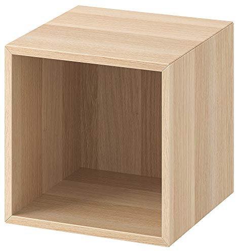 Ikea EKET Wandregal 35x35x35 cm weiß gebeizt Eiche Optik