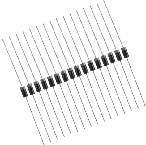 Diode de Redressement 100 Pièces 1N4007 1000V 1A Diodes de Silicium électronique Diodes de Redressement Haute Tension Diodes Schottky