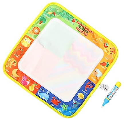 ibasenice 2 Pièces Jouet Enfant Tissu D'écriture Tissu De Dessin Peinture Couverture Toile De Peinture Chiffon D'écriture à L'eau De Bébé Goûter