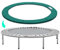 Randaco Protège-Bord de Trampoline de Jardin - Diamètre 366 cm - Vert - pour Protection des Ressorts - pour Trampoline de Jardin - Protection 100% résistante aux UV