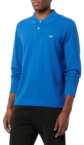 REG Shield LS Pique Polo