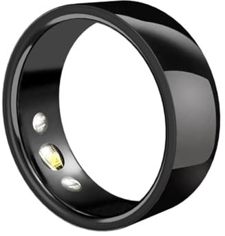 Begchy SR200 - Anillo inteligente de actividad física, oxígeno en sangre, presión arterial, monitor de sueño, anillo de dedo para iOS y Android, fácil de instalar, fácil de usar