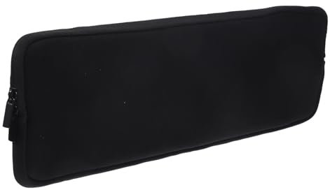MOLUCKFU Portable Neoprene Keyboard Sleeve Protective Travel Case Smooth Zipper for Outdoor Use Storage Pouch for Full Keyboards for Gaming and Office Equipment