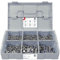 FRANTOS L-BOXX Mini DIN 985 Sicherungsmuttern Sortiment, M4 bis M12 605 tlg. (Edelstahl A2) - selbstsicherende Sechskant Muttern Schraubenmuttern Set