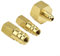 Yuanpgky Kit adaptateur professionnel pour climatisation R134A, convertisseur de filetage en métal W21.8 vers 1/4 SAE, avec joints, adaptateur pour système AC du véhicule