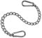 Milisten Hängematten Hängesessel Kette Verlängerungskette mit Karabiner für Hängestühle Boxsäcke Garten und Innenbereich