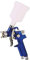 Mini Aerografo Professionale HVLP SPRAY GUN 125cc ASTURO H-2000 NYLON UG. 1.0mm OTTIMO