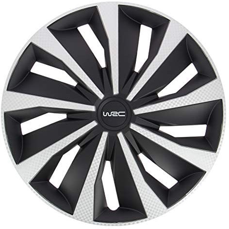WRC 007498 4 Radkappen 15 Zoll, Radzierblende Carbonfelgen Stil