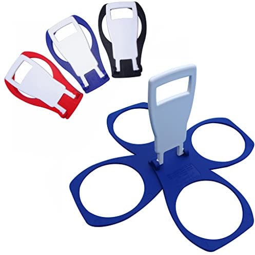 Portavasos Plegable CarryAround (Paquete de 3) para café, Pinta y refrescos y Cerveza - Fácil y Seguro para Bebidas Calientes fanáticos de los Deportes