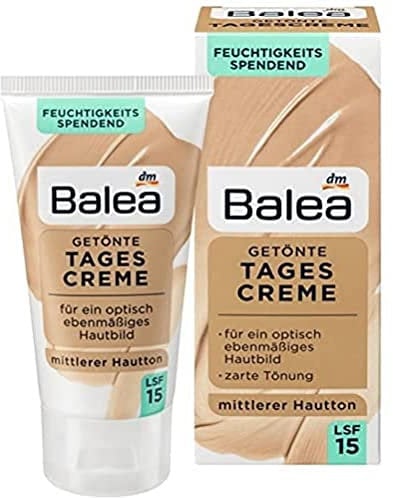 Balea Getönte Tagescreme LSF 15, 50 g