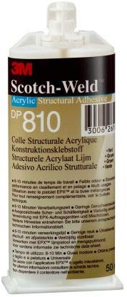 3M Scotch-Weld DP810, 50 ml Acrylic Adhesive