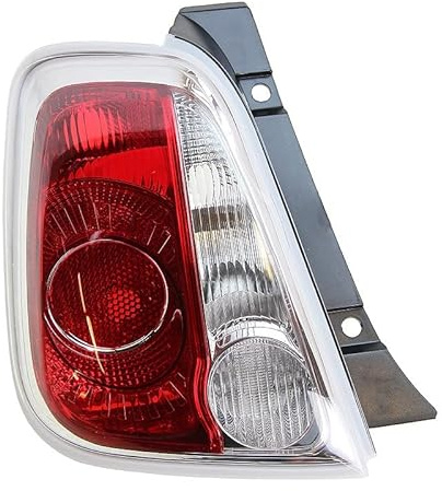 BESTPRICE ATP 1x Heckleuchte links Blinker weiß ohne Lampenträger | Kompatibel mit: FIAT 500