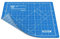 ANSIO Craft Cutting Mat Self Healing A5 Double Sided 5 Layers - Quilting, Sewing, Scrapbooking, Fabric & Papercraft - Imperial/Metric 8 inch x 7 inch / 22 cm x 18cm – True Blue/Sky Blue