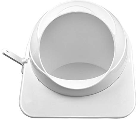 QIAOH Toilette per Gatti con Setaccio, Porta Lettiera Gatto con Coperchio E Filtro, No Odore Toilette per Gatti Chiusa