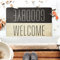 Doormat Indoor Non Slip Entrance Floor Mat Hello Goodbye Door Outdoor Rubber Fabric