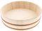 TIKUSAN Wooden Hangiri Sushi Rice Mixing Tub PP Band Made in Japan Made of Momi Fir Sushi Rice Bowl Sushi Oke (30cm)