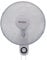 MYLEK Wall Fan 16 Inch Indoor White Oscillating Wall Mounted with 3 Speed Cooling Settings Pull Cord Operation Adjustable Angle For Homes & Offices