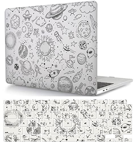 Laptop Shell Case Compatible with MacBook Pro 14 inch Case 2021 Release A2442 with Retina Display and Touch ID, Protective Plastic Hard Shell Laptop Cover & Keyboard Cover - Cartoon pictures
