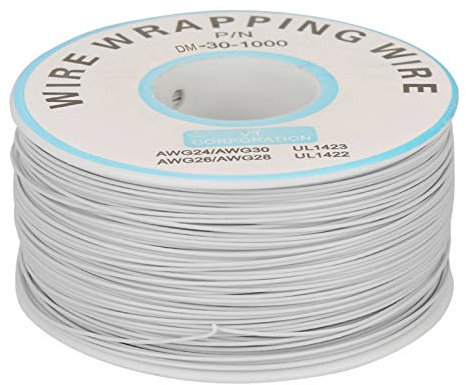 Elektrischer Wickeldraht, Verzinnter Kupferdraht, 0,25 Mm Kerndurchmesser(Weiß)