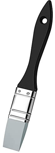 sunn Pinceau de peinture en silicone, large, solide, plat, en silicone, outil de peinture flexible acrylique et , 2,5 cm