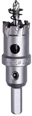 Scie cloche 24 mm, couronne de forage LAIWE, foret en acier, coupe-trous en métal, foret en acier inoxydable, foret en métal tranchant et durable
