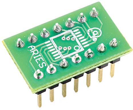 IC-Adapter, 14-TSSOP auf DIP, 2,54 mm, PCB-IC-Adapter, 1 Stück | LCQT-TSSOP14
