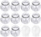 FOOJO 12-teiliges Schröpfen-Set aus Glas, chinesisches Schröpfglas, Massage-Schröpftherapie-Schröpfgläser für Körper, Gesicht, Bein, Arm, Rücken, Schulter, Muskelschmerzen
