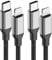 Acecene Cavo di Ricarica per iPhone 1m [2 pezzi], Cavo di Ricarica Rapida per iPhone da USB C a Lightning Certificato MFi per iPhone 14 13 12 11 Pro Max X XS XR 8 7 6 Plus Mini SE - Nero