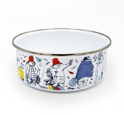 Robert Frederick Paddington Enamel Bowl | Classic Bear Design | Lightweight Durable Kids Bowl | Dishwasher Safe Gift for Paddington Fans