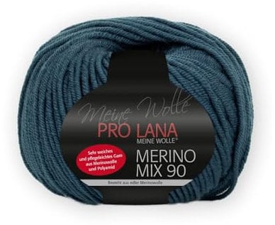 PRO LANA Merino Mix 90 - Farbe: Petrol (68) - 50 g/ca. 90 m Wolle