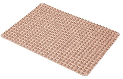 Silikon-Pyramiden-Backmatte, Backblech, antihaftbeschichtet, hitzebeständig, Pyramiden-Backmatte, fettreduzierendes Blatt