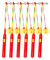 APODESS 6STK Laternenstab Kinder LED 40cm Leuchtstäbe Elektrischer Laternenstab Leuchtstab Laterne Martinslaterne Stab für Laternenumzug