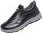 Scarpe invernali da donna e uomo con calda imbottitura, stivali invernali, stivali da neve, stivali piatti, invernali, comodi, antiscivolo, impermeabili, A nero, 39 EU
