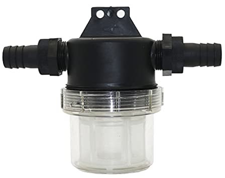 Pipeline Filter, Strainer Water Pump Filter,Pipeline Filter,Inline Mesh Screen, 1pcs 50 Mesh Super Clean Ultrafine Filtration Water Filter, 20mm 25mm Barbed Interface Garden Irrigation Agriculture Fil