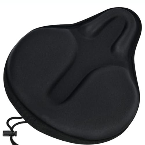 Selle de vélo de ville, pour homme et femme, confortable, souple, large, absorbant les chocs, respirante, accessoire de vélo, selle de vélo pour vélo urbain, VTT