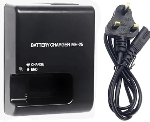 MH-25 MH-25a Battery Charger for Nikon: EN-EL15 EN-EL15a EN-EL15b EN-EL15c EP-5B D500 D600 D610 D750 D780 D800 D800E D810 D810A D850 D7000 D7100 D7200 D7500