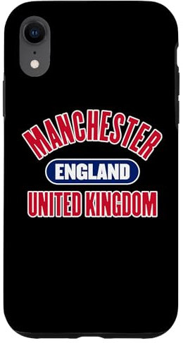 Manchester England United Kingdom Case for iPhone XR