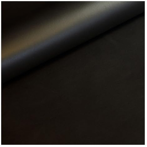 CRAFTPOINT Rindsleder Schwarz 1,2mm Lederstärke, Sattlerleder, Naturgegerbt, Italienisches Echtleder für Basteln, Geldbörse, Gürtel (A3 (30x42cm))
