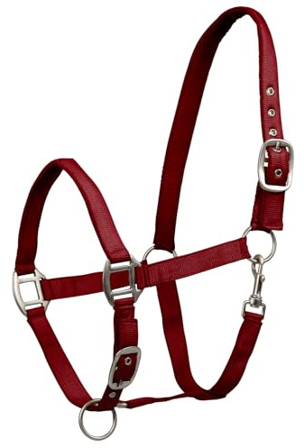 WALDHAUSEN Perlonhalfter Satin, Bordeaux, XWB