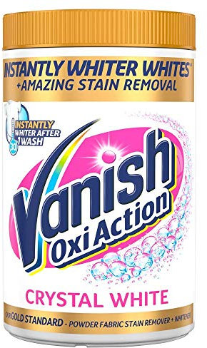 Vanish Fabric Stain Remover Gold Oxi Action Powder Crystal Whites 470 g