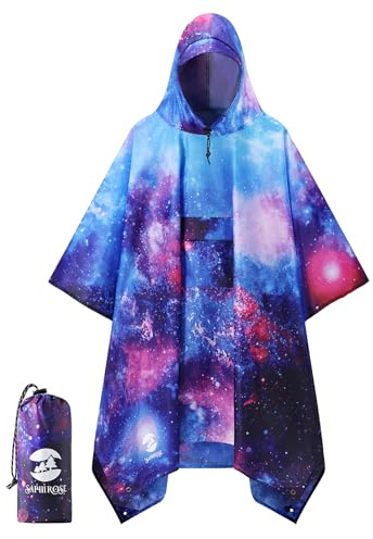SaphiRose Unisex 9002 Regenponcho (1er Pack)