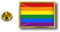 Akachafactory pin flaggenpin flaggen Button pins anstecker Anstecknadel Rainbow Regenbogen
