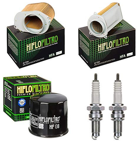 Luftfilter Ölfilter Zündkerzen für VS 800 GL Intruder Baujahr 1992-2000 Servicekit Wartungskit