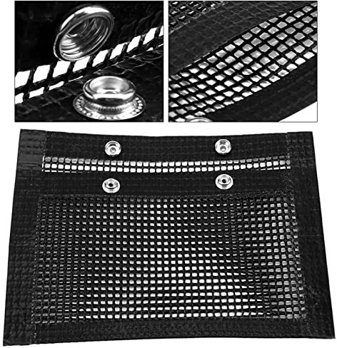 Cafopgrill BBQ Grill Mesh Bag, Non-Stick BBQ Bake Bag, Heat-Resistant Mesh Grilling Bag for BBQ Outdoor Picnic Tool (S)