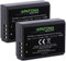 PATONA Premium LP-E10 Battery 2x (Real 1020 mAh) Info Chip - Fully Compatible with Canon EOS 1100D 1200D 1300D 2000D 4000D
