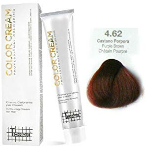 TECHNIQUE COLOR CREAM 100ml 4.62 Kastanienbraun Purpur